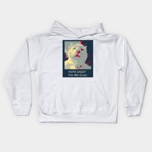 Vote Ziggy - Yes We Crust Kids Hoodie